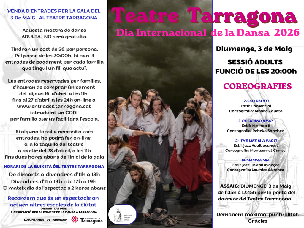 Dia Internacional de la Dansa Gala Adults