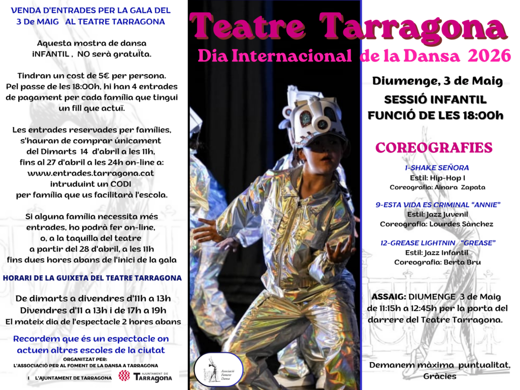 Dia Internacional de la dansa Gala infantil