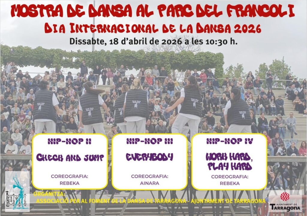 Mostra de dansa Parc del Francolí