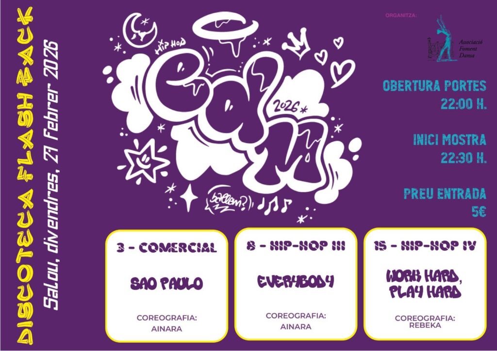 Actuació Hip-hop. Flash Back Salou