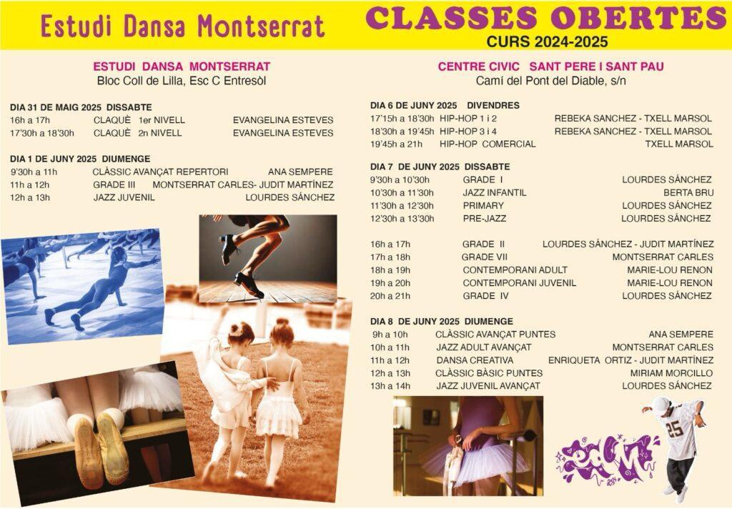 CLASSES OBERTES 2025